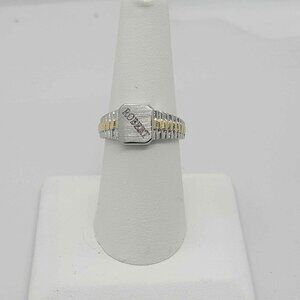 Personalized 925 Silver Ring – Engraved Name or Initials – Gift Ready